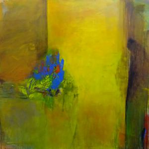 A la lisière du vaste été 90x90cm